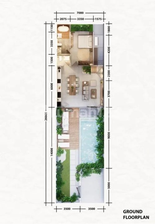 Luxury Villa For Leasehold di Sanur Jln Tunjung Sari - Image 4 of 4