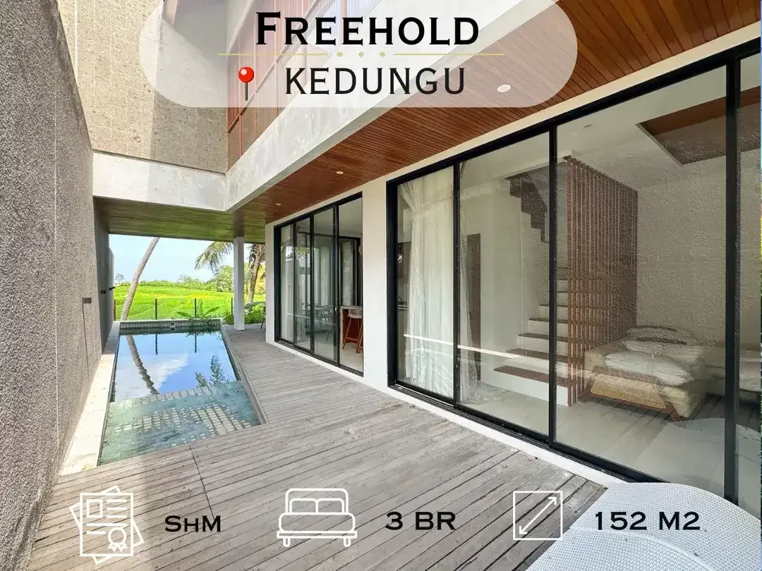 Luxury Villa Near Kedungu Beach, Rice Field & River View - Image 1 of 10