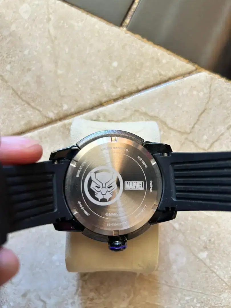 CITIZEN BLACK PANTHER ECO DRIVE - Image 2 of 2