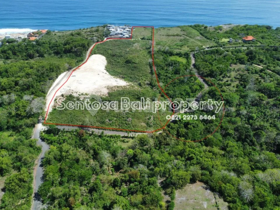 Freehold Cliff front land 2,97 hectare - Nyang nyang Beach Pecatu Bali - Image 2 of 4