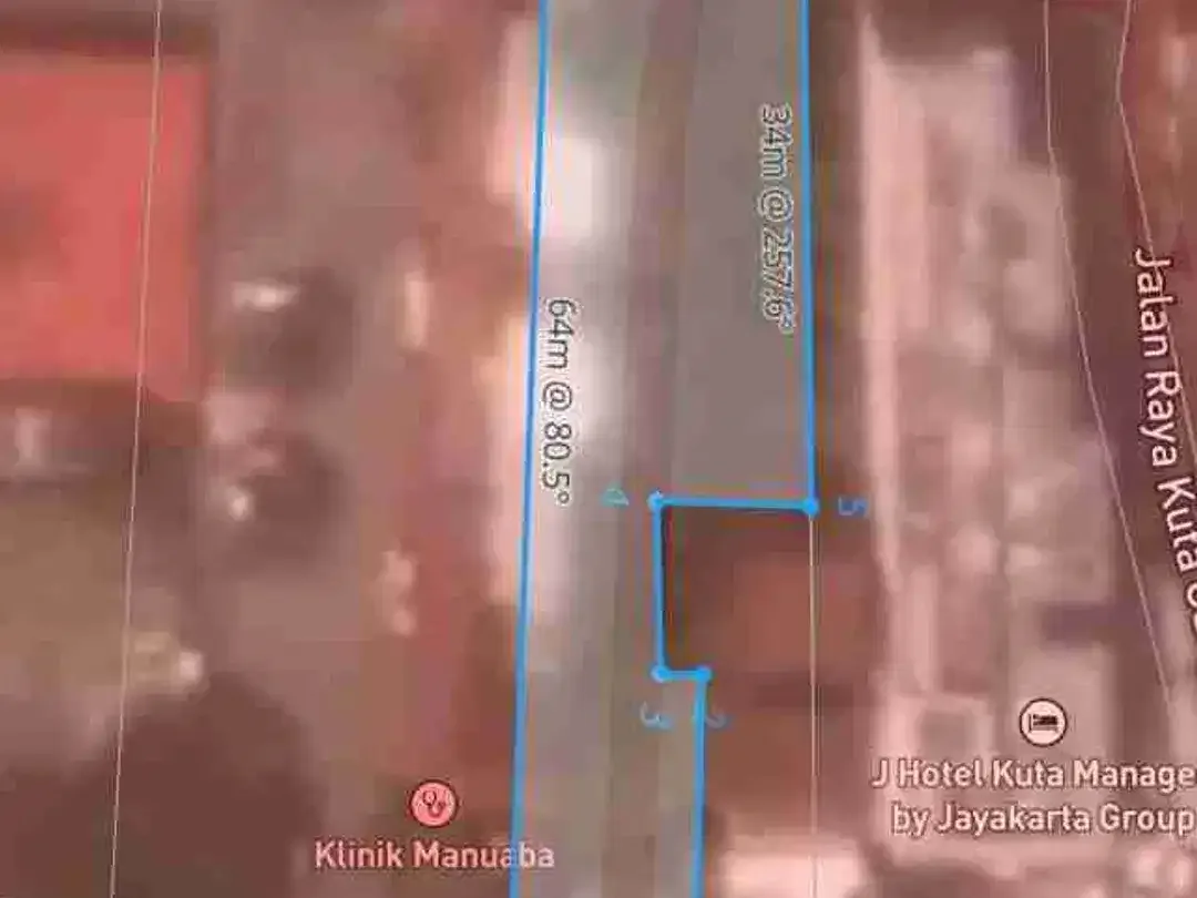Tanah Komersial Kuta Dekat Pantai dan Bandara - Image 7 of 8