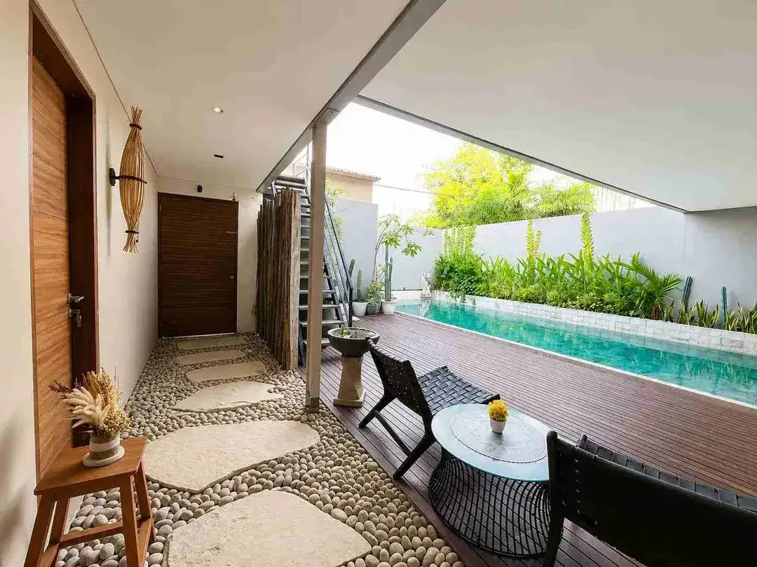 Villa Modern Tropical 2BR Dekat Batu Belig Beach Umalas - Image 8 of 10