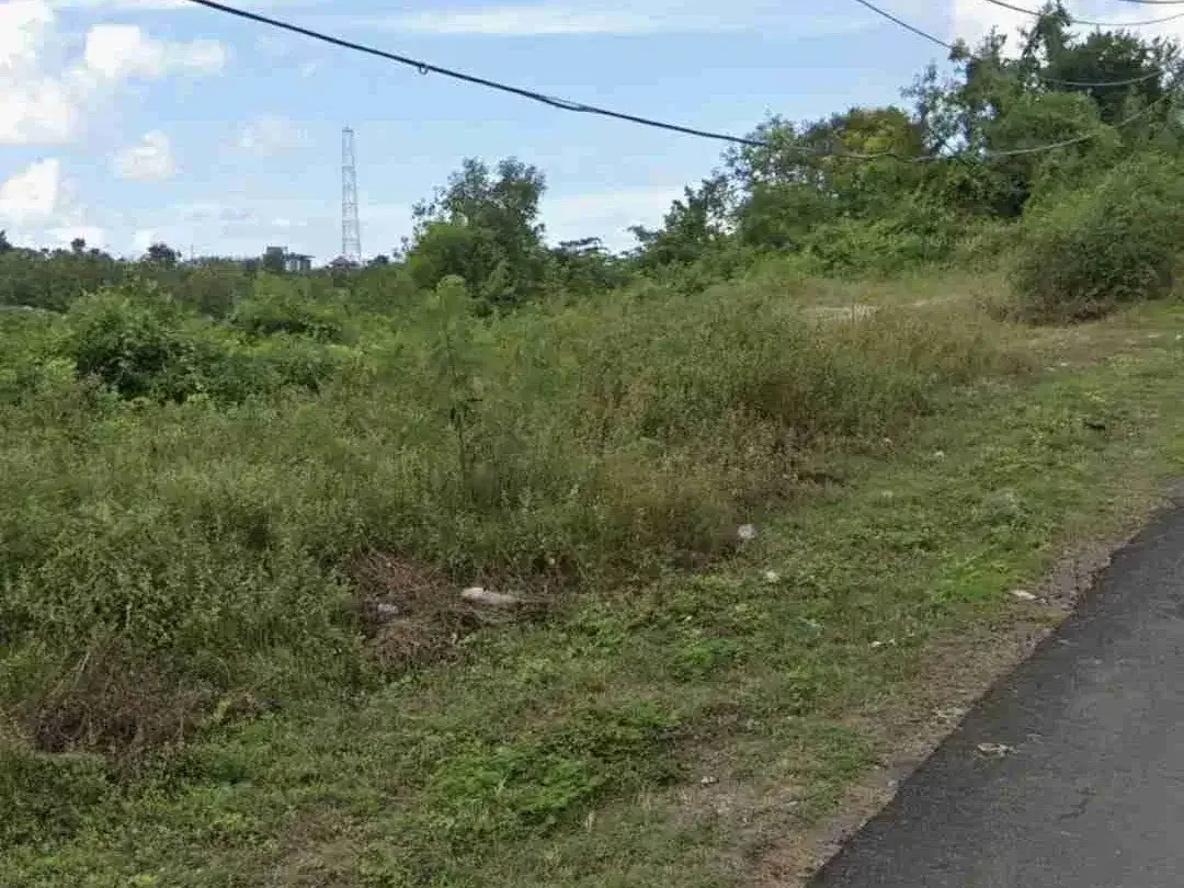 Dijual tanah jln utama Alas arum Bypass Bali tebing Ungasan - Image 3 of 5