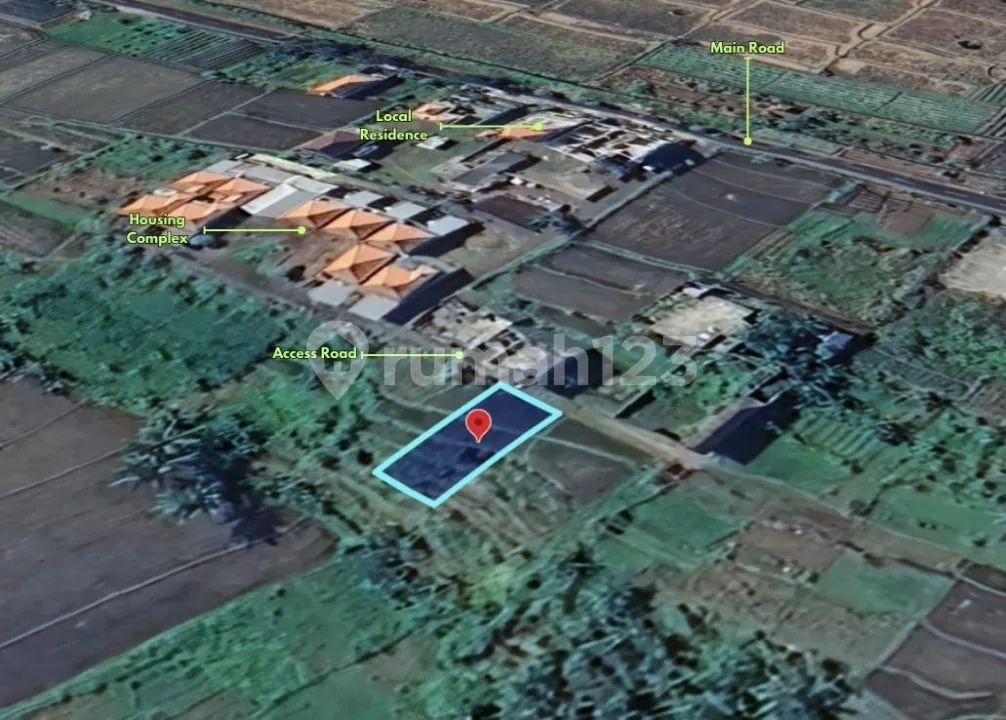 Tanah Strategis L di Gulingan - Mengwi, Badung | Dekat Pasar Mengwi - Image 3 of 4