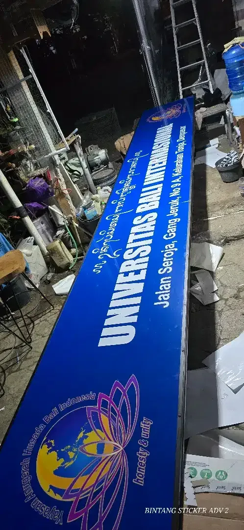 Penunjang usaha dgn pasang neonbox papan nama sticker printing sunblas - Image 2 of 4