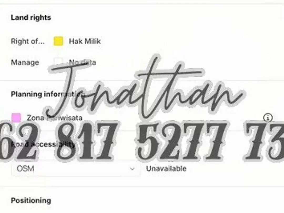 DIJUAL TANAH PREMIUM ZONA PARIWISATA DI SAYAN UBUD - Image 4 of 5