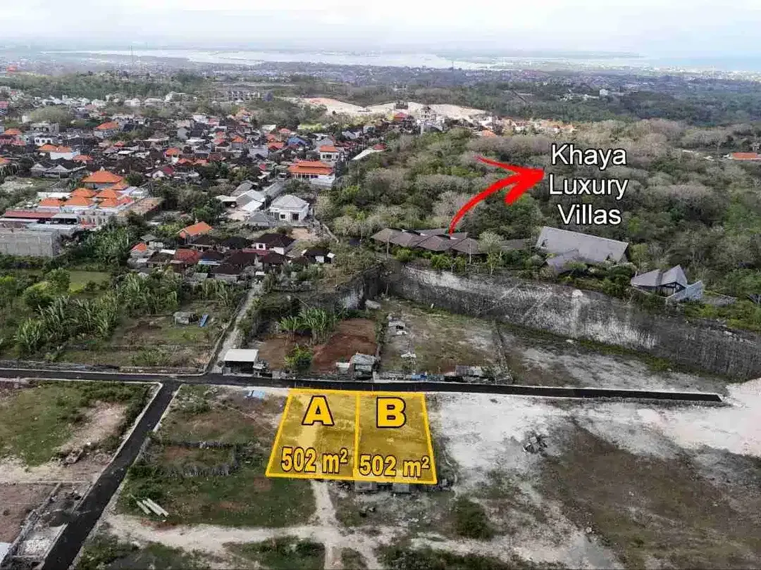 Tanah di Nusa Dua Dekat Kawasan Vila Mewah Harga Murah - Image 1 of 9