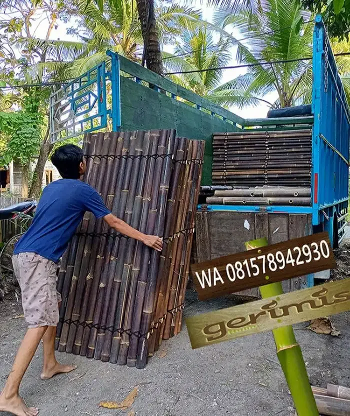 Pagar Bambu Murah Minimlais - Image 2 of 3