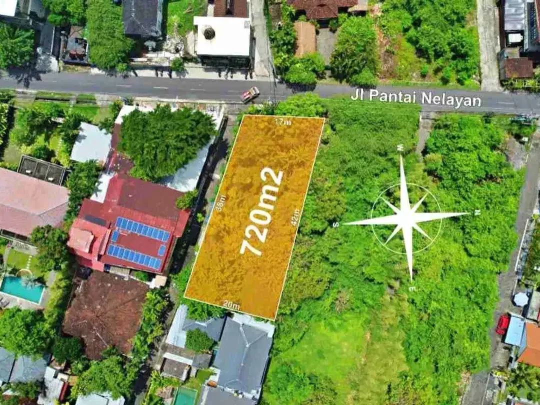 TANAH JALAN KAKI KE PANTAI NELAYAN CANGGU BALI - Image 4 of 6
