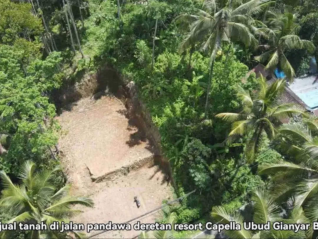 Tanah Komersial Langka Dekat Capella Ubud View Sawah - Image 8 of 10