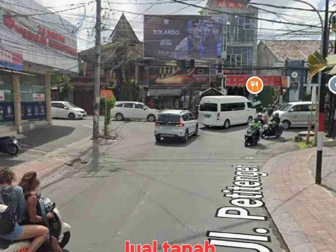 jual tanah langka petitenget 3,5are pinggir jalan area pariwisata - Image 6 of 10