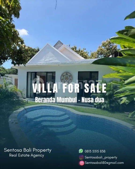 2 BR Minimalis Villa Luas 180MÂ² - Taman Mumbul Nusa Dua - Image 1 of 4