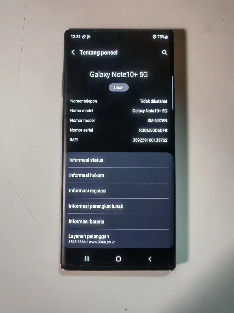 Samsung Galaxy Note 10+ 12/256GB Fullset – WiFi Only - Image 1 of 3