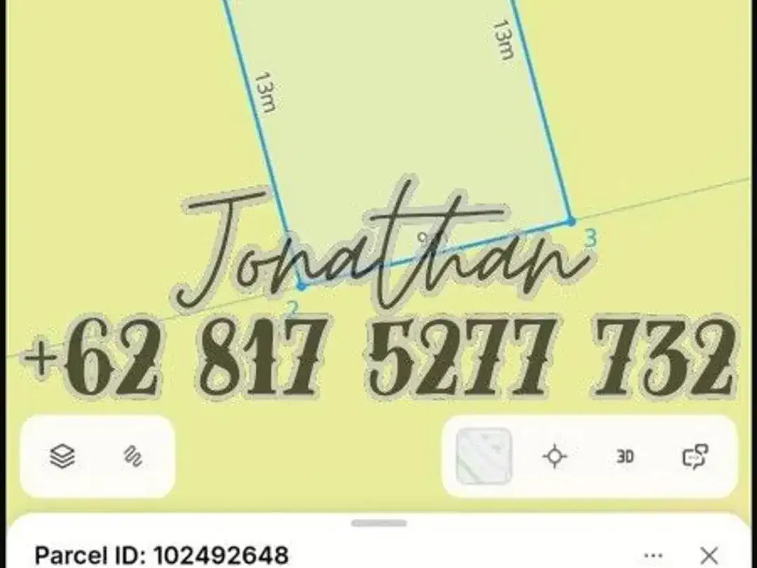TANAH PLOT KECIL DIJUAL DI GUNUNG SALAK GANG TEGAL TERATAI - LSRT - Image 4 of 6