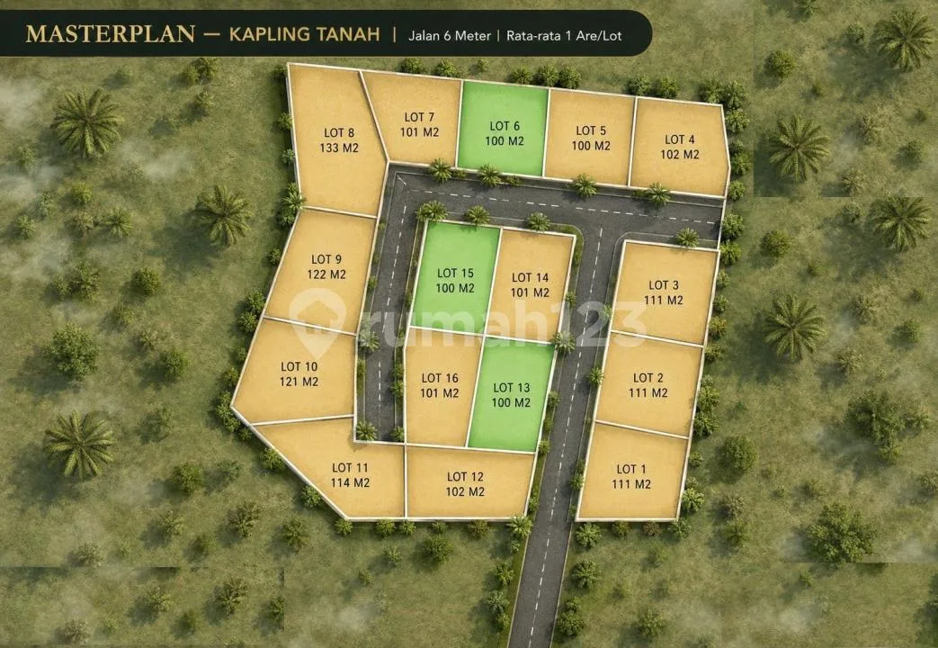 Tanah Kavling SHM Taman Giri Nusa Dua Badung - Image 1 of 4