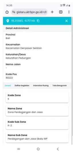 Tanah 1,3 Hektar di Jl Bypass Ngurah Rai - Image 9 of 10