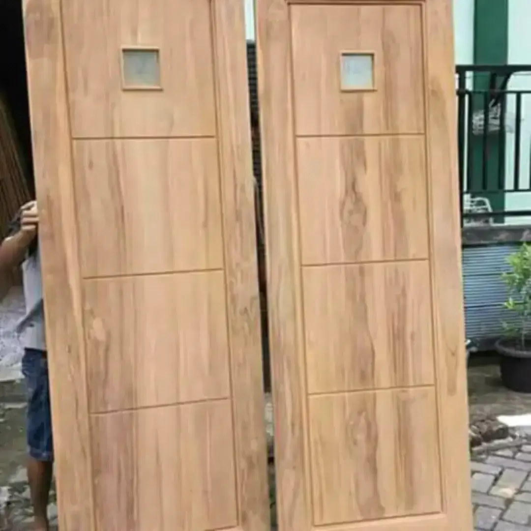 Jual daun pintu bahan kayu mahoni dan jati - Image 4 of 4