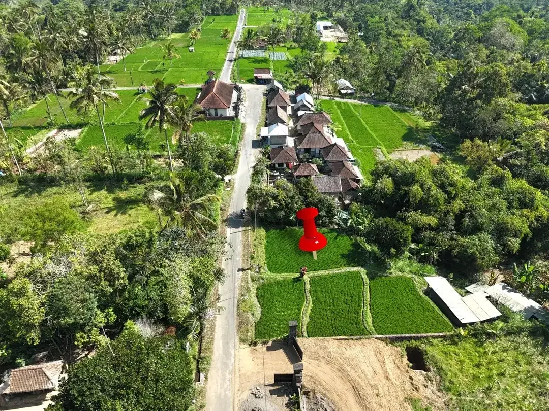 Tanah Tegalallang Ubud Pemandangan Sawah dan Sungai Kecil - Image 6 of 10