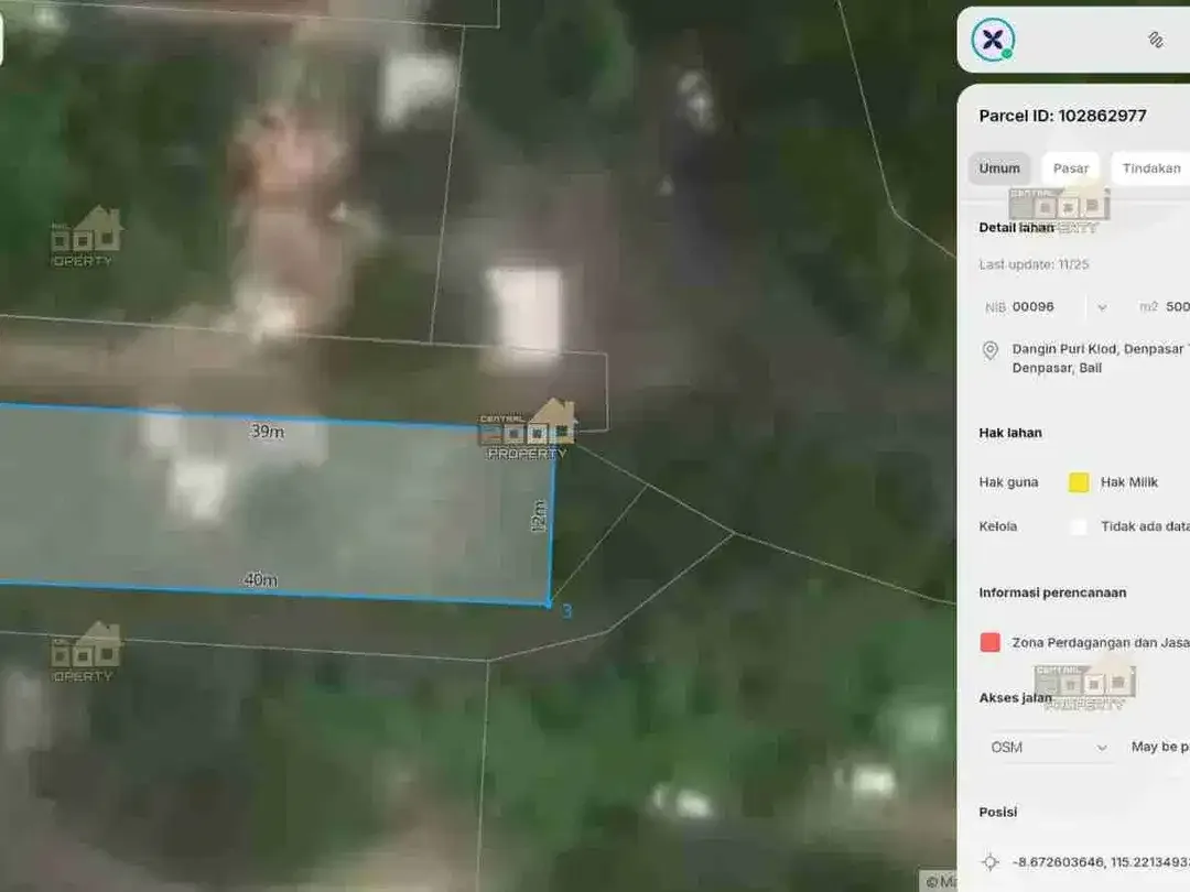 Lahan Komersial Premium di Renon – Lokasi Super Strategis - Image 7 of 10