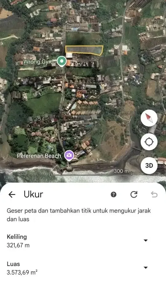 Tanah Sewa Pantai Pererenan - Image 4 of 5
