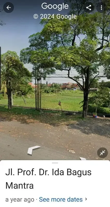 Dijual Tnh 34a di pinggir Jln Bay Pas IB Mantra Lebih Gianyar Bali - Image 10 of 10