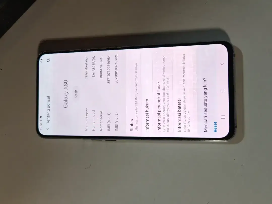 Samsung Galaxy A80 8/128GB SEIN – Unit Only, Kamera Flip - Image 2 of 3