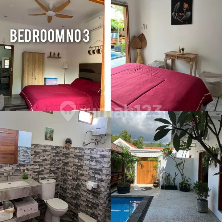 Dijual Villa Cantik Sejuk Asri+Gazebo+Private Pool Buleleng Bali - Image 3 of 4