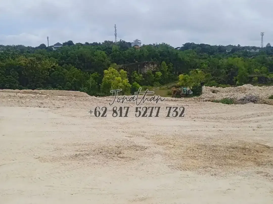 Dijual Tanah 2,9 Hektar Hook Zona Kuning Pecatu Arah Savaya - LSMDJ - Image 1 of 6