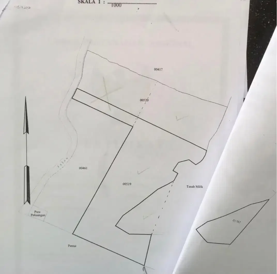 BEACHFRONT LAND WITH STRATEGIC LOCATION AT CANGGU CEMAGI - Image 8 of 9