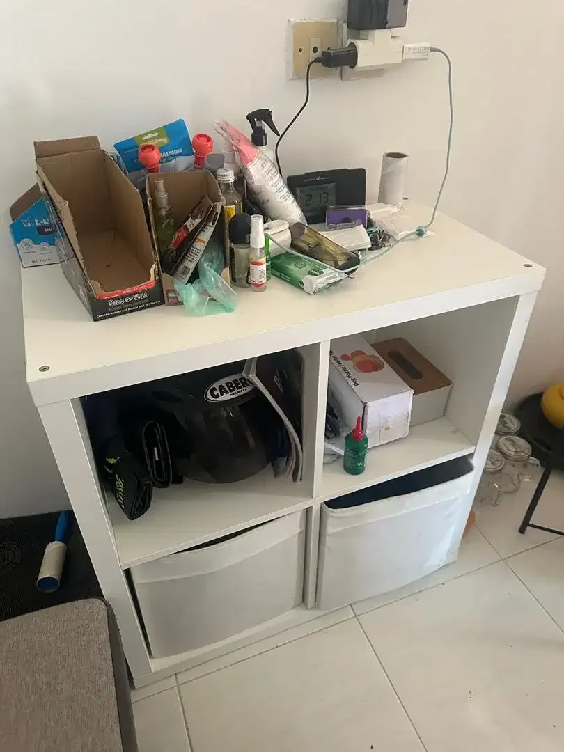 Kallax - rak 4 lubang, putih - ORIGINAL IKEA - Image 2 of 3