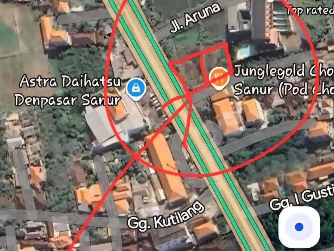 RARE LAND di By Pass Sanur, For sale. - Image 7 of 7
