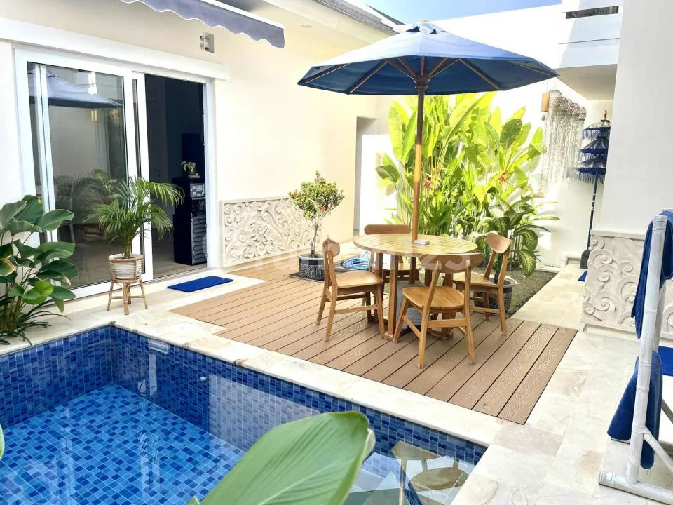Cosy Beautiful Modern Minimalist Villa For Lease In Sanur - Image 1 of 4