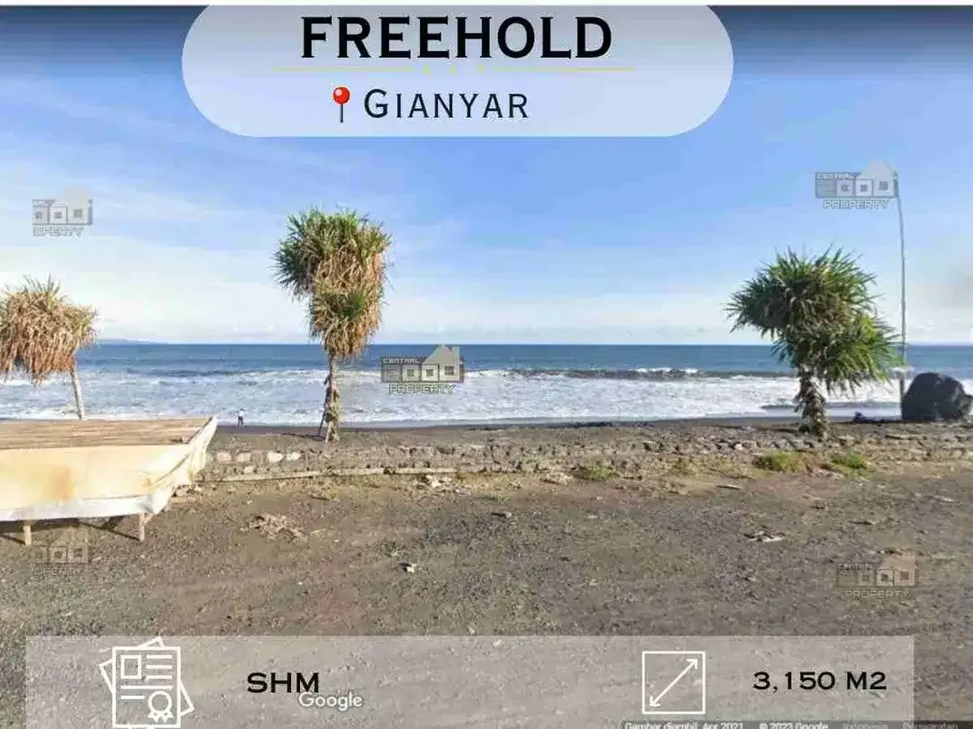 Dijual Tanah View Pantai – Pantai Masceti, Gianyar - Image 1 of 6