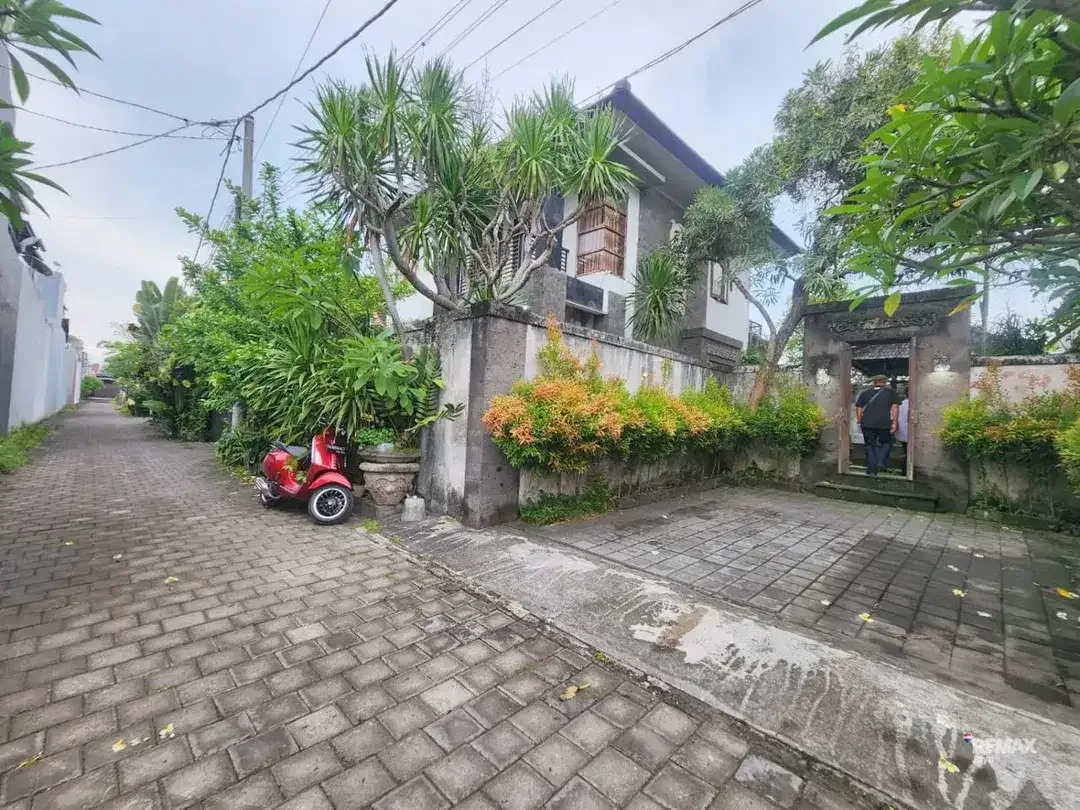 Villa view sawah lokasi tenang dijual area Sanur. - Image 6 of 7