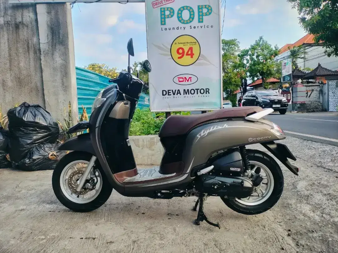Scoopy 2020 brown Deva motor - Image 1 of 8