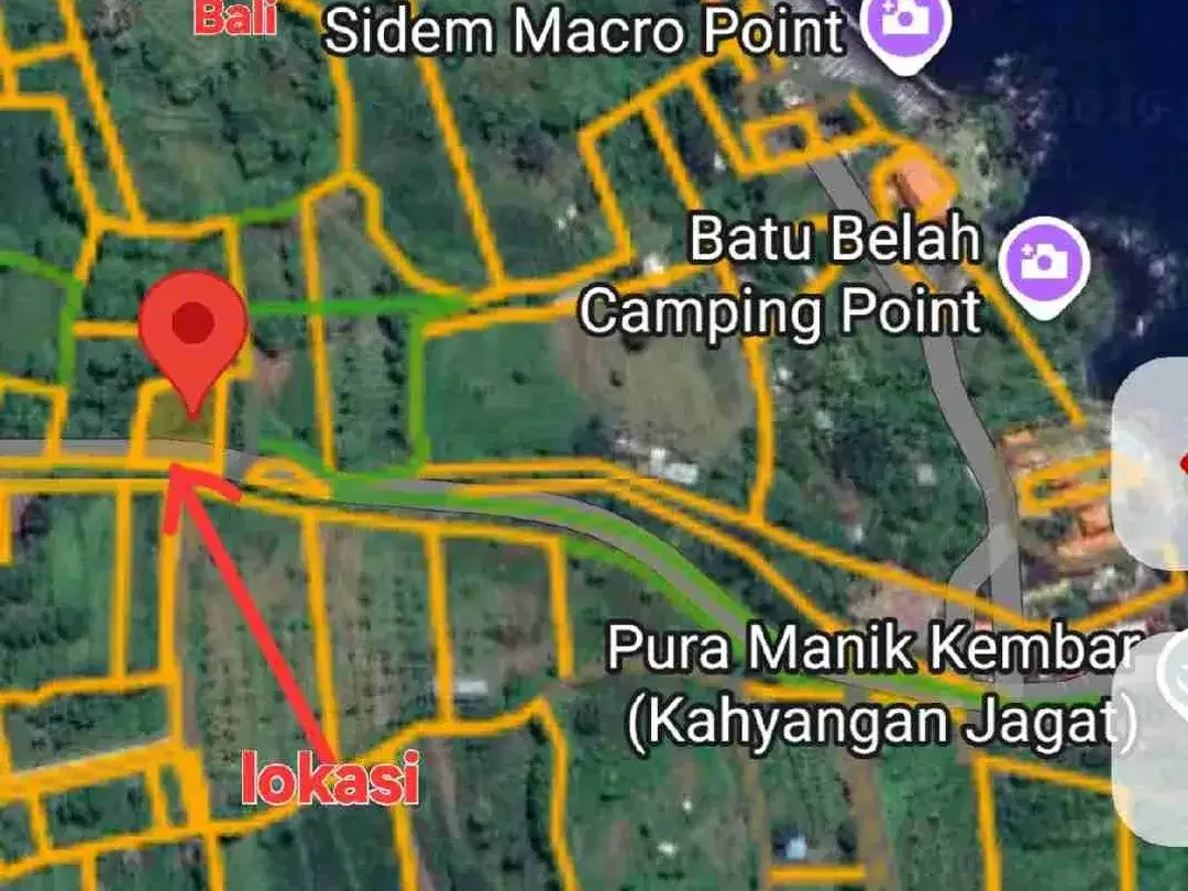 LAND FOR SALE 7,5 ARE view AMED BEACH, Tulamben KARANG ASEM BALI - Image 2 of 10