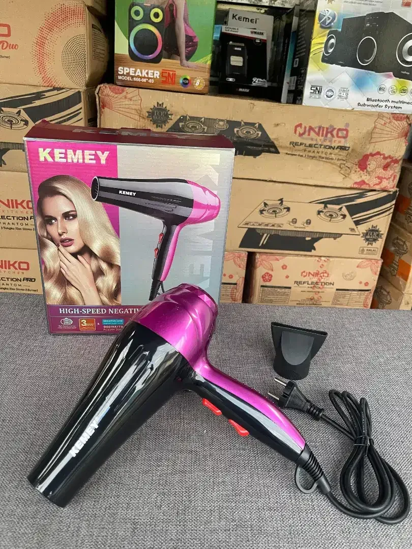 JUMBO HAIRDRYER PENGERING RAMBUT BARU MERK KEMEY - Image 2 of 3