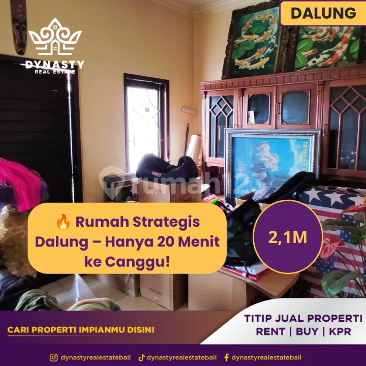 :Fire: Rumah Dijual di Dalung - Lokasi Favorit Dekat Canggu - Image 1 of 4