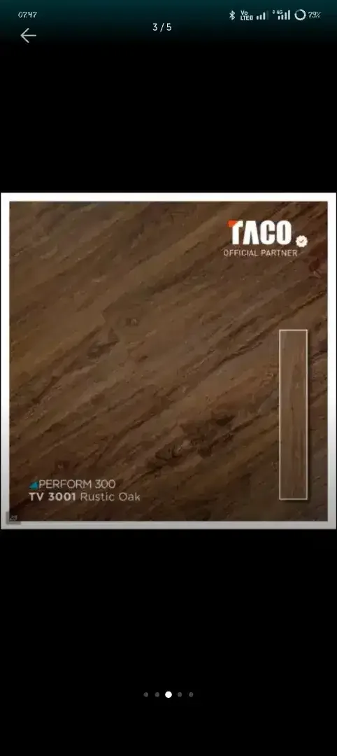 Vinyl lantai merek taco 5mm - Image 3 of 5