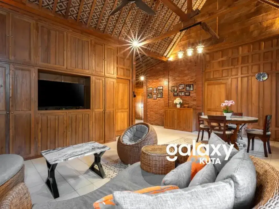 UNIQUE WOODEN VILLA FOR RENT IN RAYA ULUWATU PECATU BADUNG - Image 6 of 10