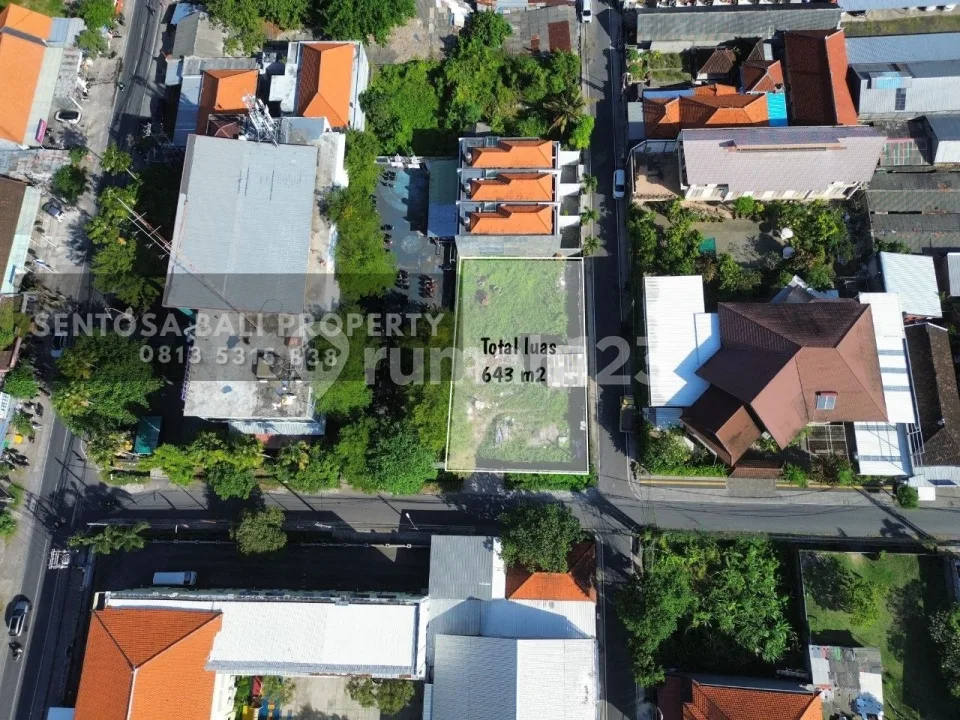 Tanah di Tukad Badung Renon 315 & 328 MÂ² - Image 4 of 4