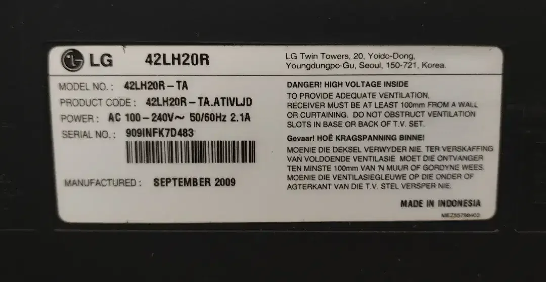 TV LG 42 inch murah - Image 3 of 4