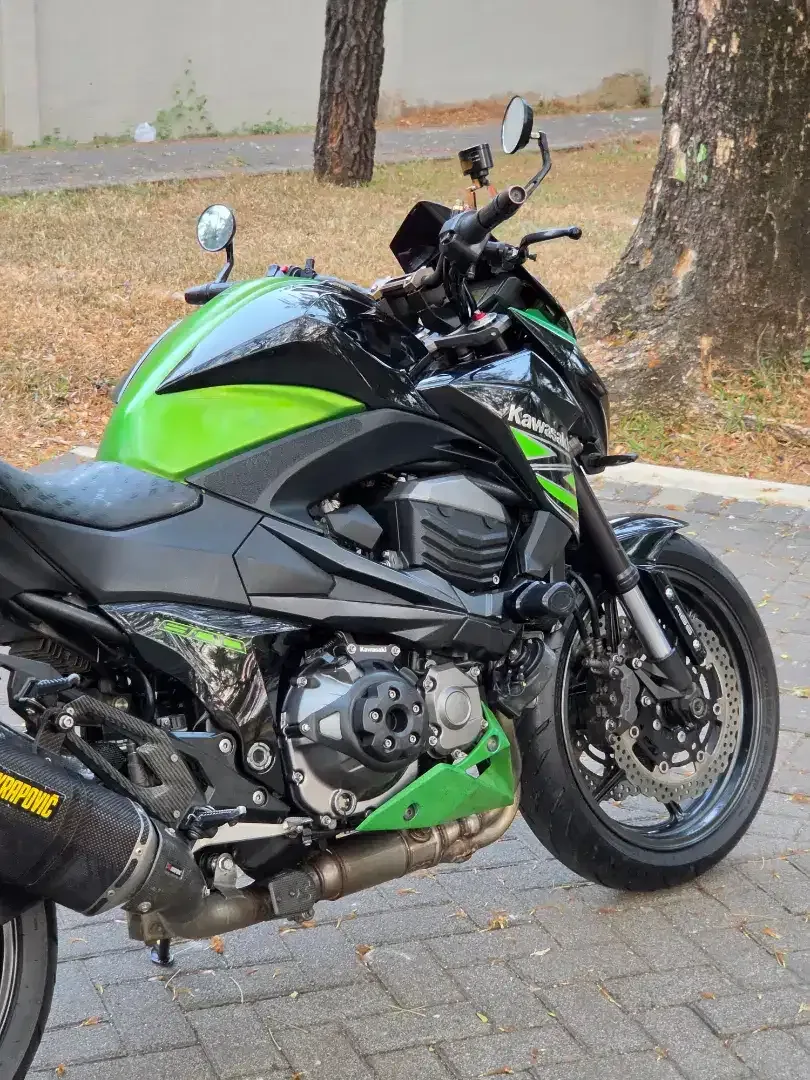 Moge Naked Kawasaki Z800 th 2014 km18rb Antik Siap Gas Turing Like New - Image 4 of 10