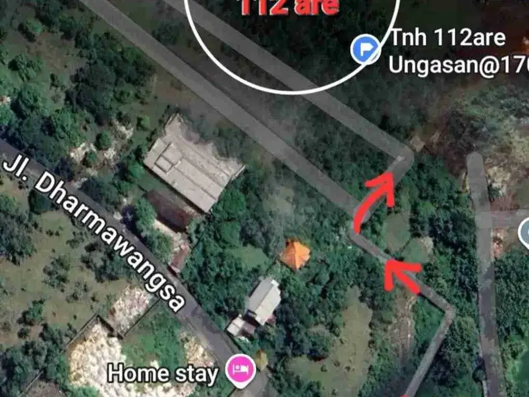 Jual Tanah 112are DHARMAWANGSA Nusa dua, area GOA GONG Kuta Selatan Bali - Image 8 of 10