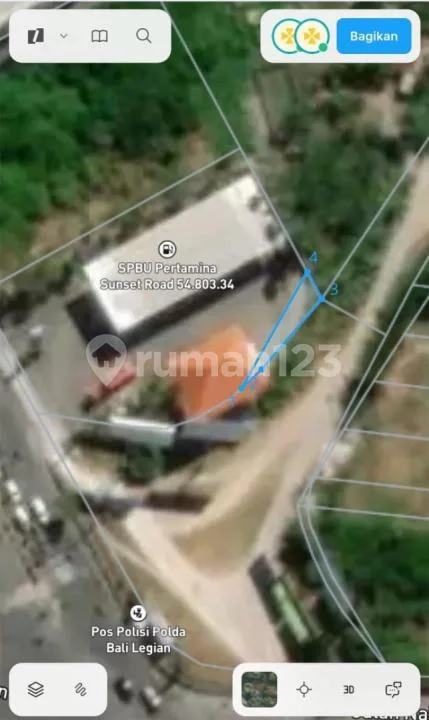 Jual Tanah + Usaha Spbu di Jalan Utama Sunsetroad - Image 2 of 4