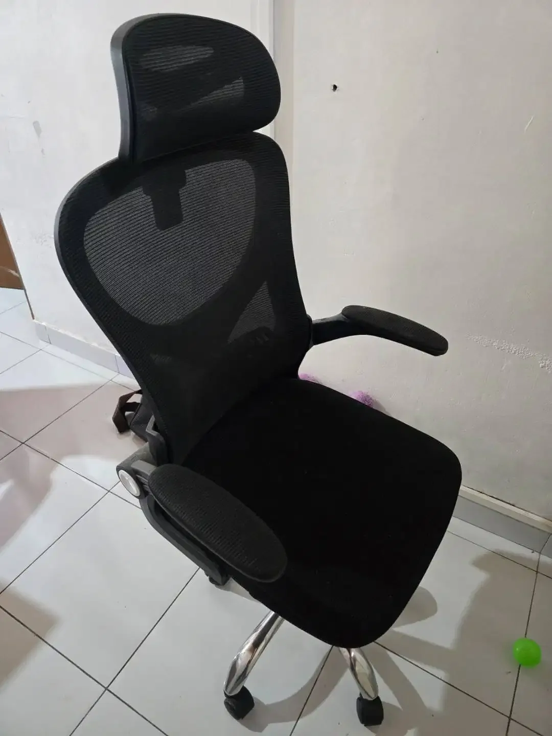 Kursi Kerja Kantor Gaming Putar Jaring Chair Arm Rest Kondisi Bagus - Image 4 of 4