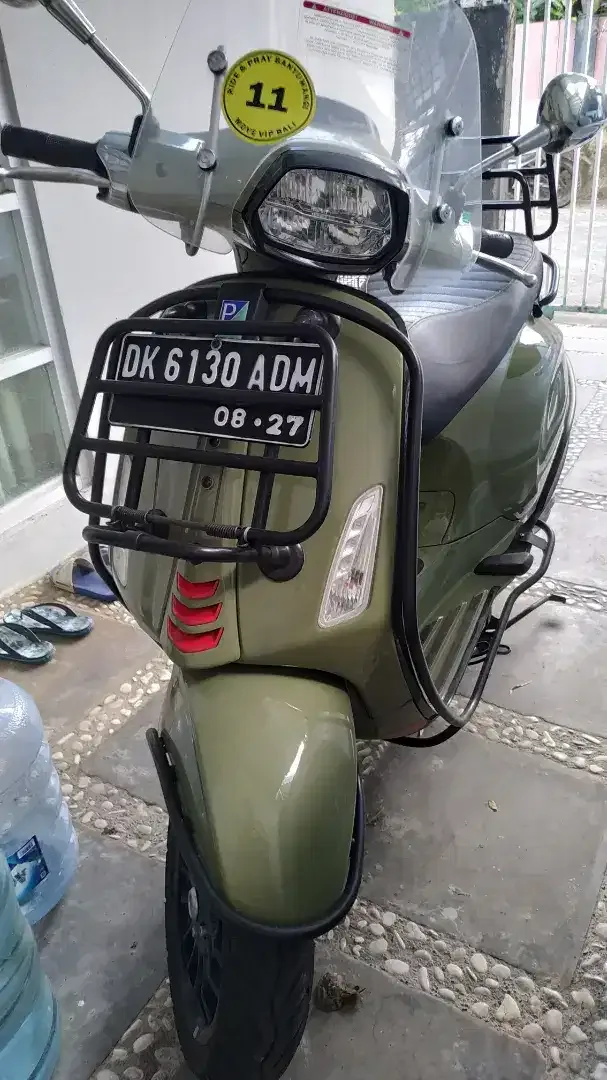 VESPA SPRINT S 150 I-GET ABS Aksesoris 11jtan Helm Half Face Vespa Ori - Image 4 of 6
