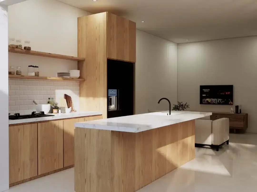 VILLA BRAND NEW PRIVAT POOL SEMI FURNISHED LOKASI STARTEGIS DI CANGGU - Image 3 of 10
