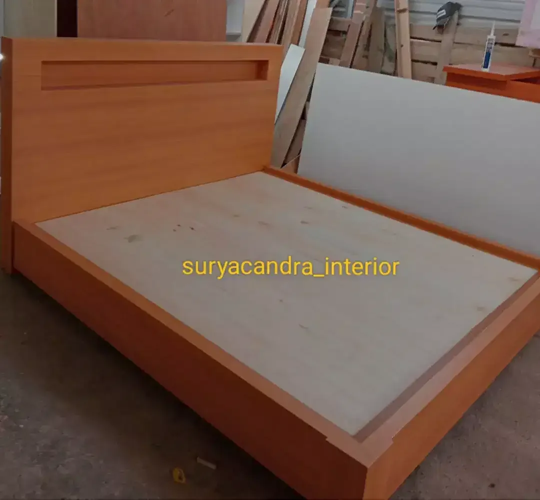 Tempat tidur, bed, dipan, Dipan minimalis, interior, hpl - Image 1 of 1