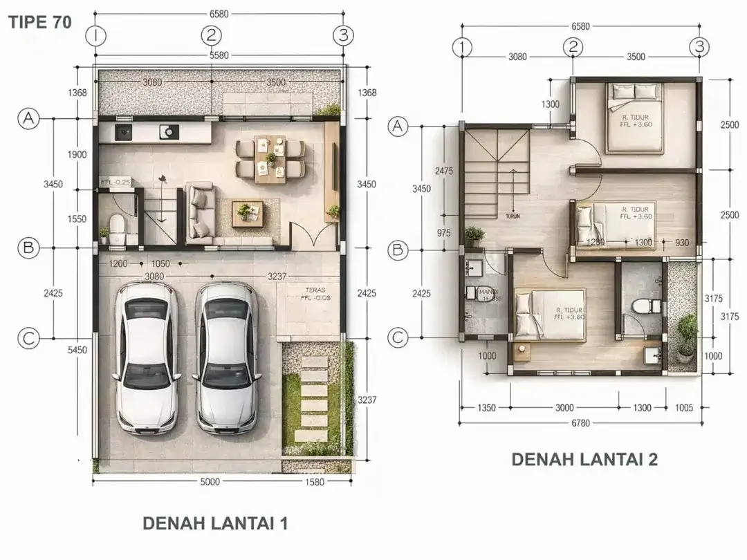 RUMAH BALI MINIMALIS KAWASAN PADAT PENDUDUK LOKASI STARTEGIS DI DENPASAR TIMUR - Image 6 of 6